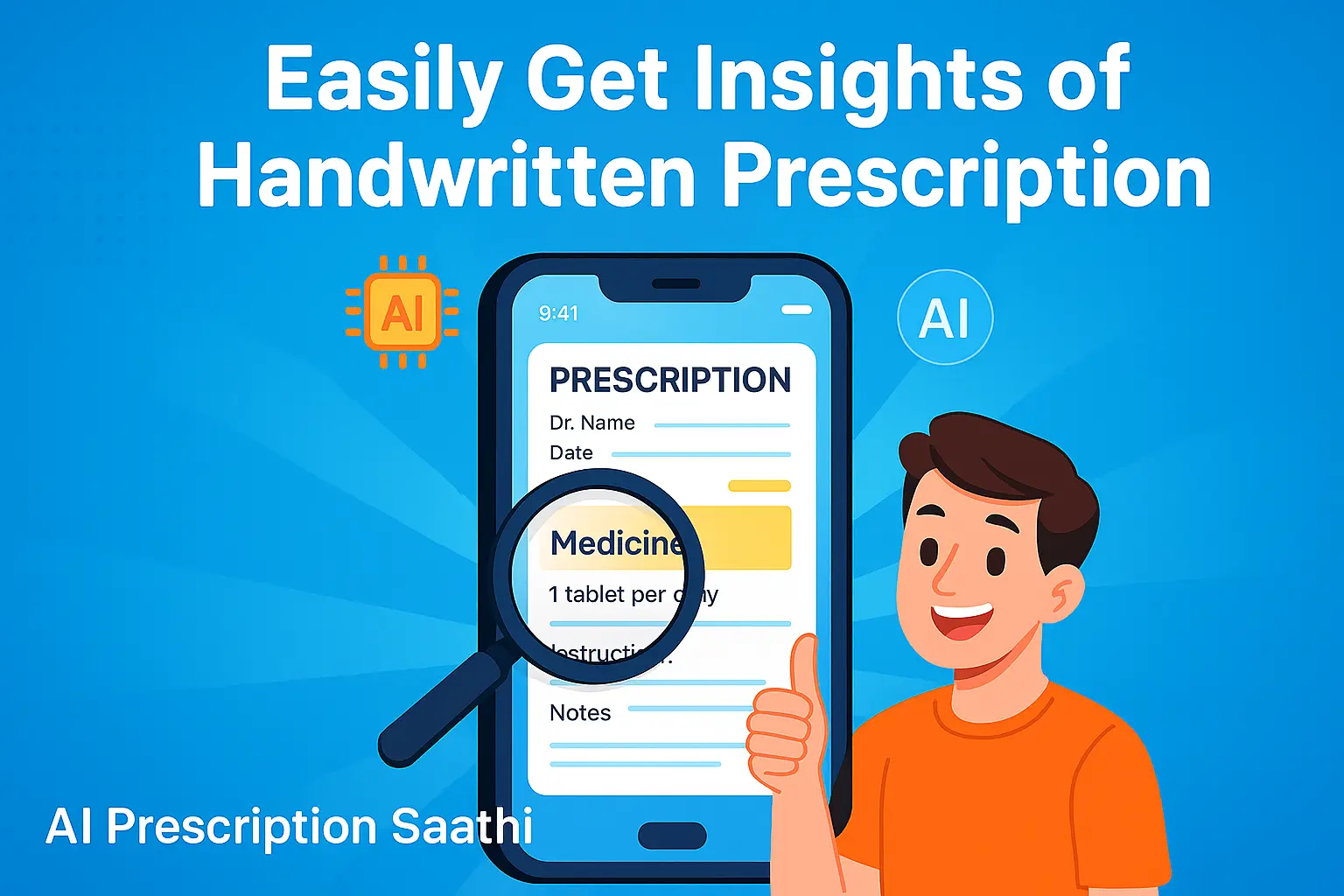 AI Prescription Saathi Featured Image
